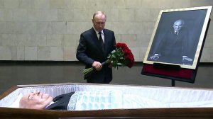 Владимир Путин в Москве простился с Михаилом Горбачевым
