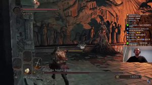 Папич играет в Dark Souls 2! Королева Элана! 68