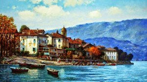 Летние пейзажи художника Luis Claudio Morgilli