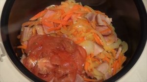 Мультиварка. Щи с копчёной грудинкой в REDMOND RMC-210