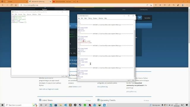 Input, variables, integers and strings - Python Guide EP2