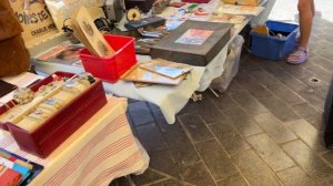 Барахолка во ФРАНЦИИ без монтажа. Что можно КУПИТЬ на блошином рынке НИЦЦЫ? Какие цены?