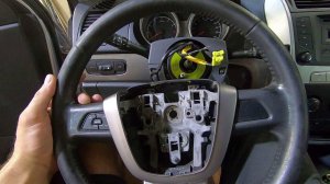 Снимаем руль Geely Emgrand X7