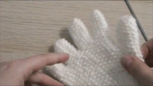 Как связать спицами перчатки (Часть 1)/How to knit gloves (Part 1)
