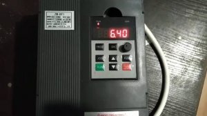 Работа гриндера и частотного преобразователя модель ZW-BT1