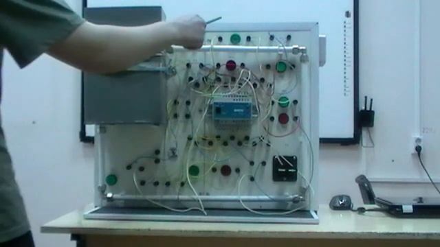 Управление схемой нагревателя трансформаторного масла смотреть онлайн