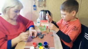 Видео урок "рисование на камнях"