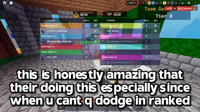 THE DEVS ARE DOING SOMETHING AMAZING! ?? (Roblox Bedwars) смотреть онлайн