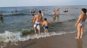 Калининградская область. Пляж в Пионерском  06.08.2023