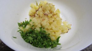 Пирожки из картофеля с сыром