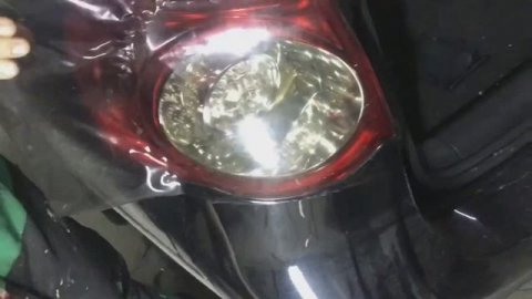 Тонировка фар пленкой