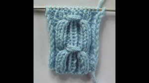 Узор с обвитием петель