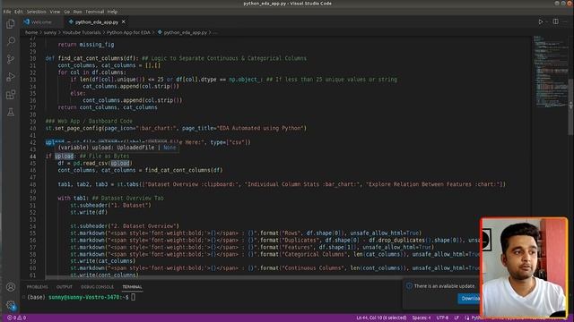 Harnessing the Power of Python: Building a Web App to Automate EDA