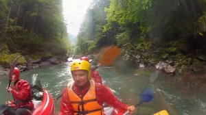 Адыгея. Сплав на байдарках по реке Киша. 4.08.2013