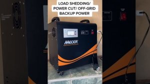 Mecer 1Kw All-in-one inverter (Backup Electricity).