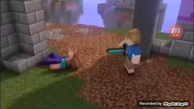 Анимация Minecraft песня Гюрза смотреть онлайн