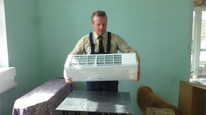 Бытовой кондиционер, распаковка #household air conditioner #家用空调