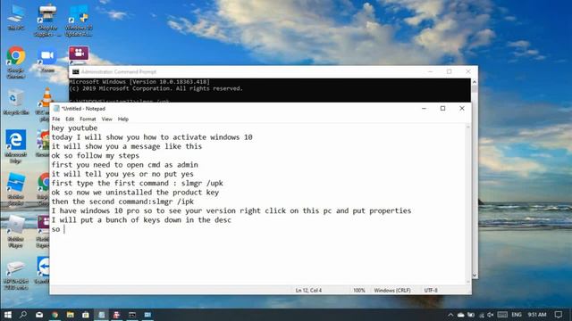 How to activate windows 10100 legal