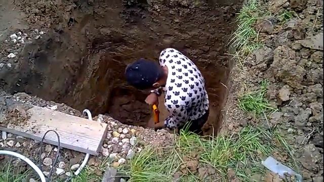 Активность на участке 31мая2017 септик, доставка песка и щебня смотреть онлайн