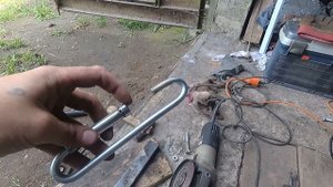 фиксатор якоря для лодки пвх на ручку своими руками