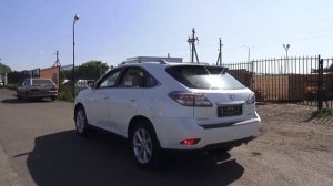 Обзор автомобиля Лексус RX350 2010 года. Lexus RX350 car 2010 review