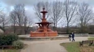 Victoria fountain Victoria park Ashford Kent