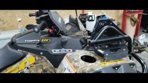 Установка второго радиатора на Stels Guepard 850 TE  2.0