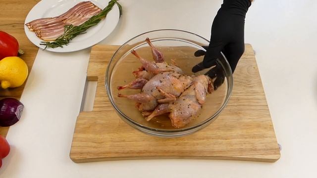 ПЕРЕПЕЛКА Ришелье с запеченными овощами ♡ французский рецепт ??