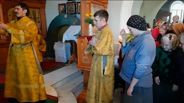 Престольный праздник в Знаменском храме 19.12.2017 г. смотреть онлайн