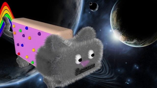 3D Nyan Cat!!!