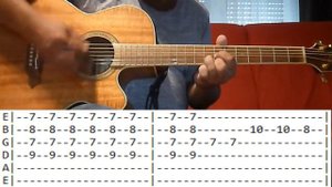 ittab - The Winner Takes It All (ABBA Guitar Cover with Tabs)