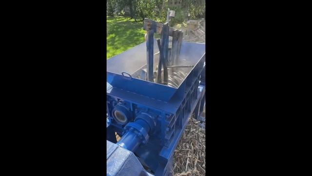 Измельчение деревянных поддонов смотреть онлайн