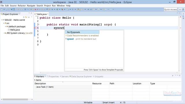 Java for beginners course (Core concepts) : Our first Java program