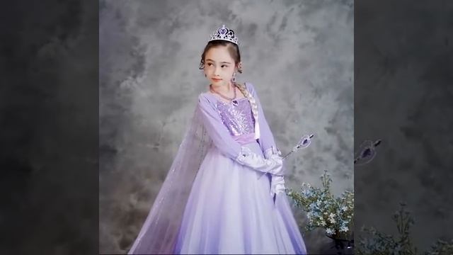 Фиолетовое платье Эльзы Холодное сердце 2 BestBrands96 ru смотреть онлайн