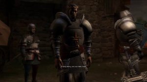 The Witcher 1 Яевин. Разговор с королем Темерии