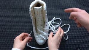 How to lace up ice skates - Edea Flamenco