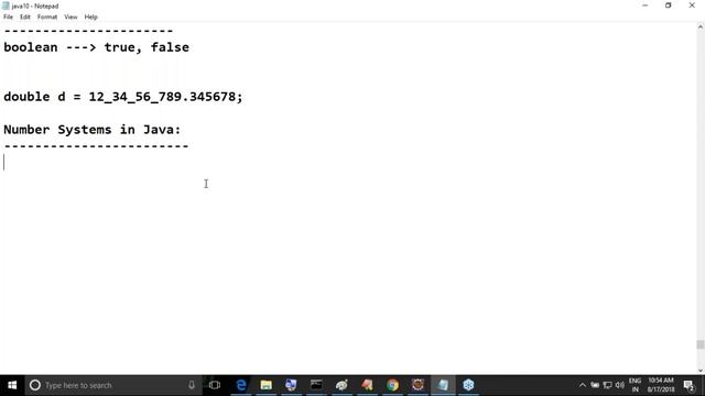 Learn Core Java Programming Tutorial Online Training by Nagoor Babu Sir On 17-08-2018 смотреть онлайн