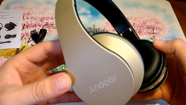 Беспроводные наушники Andoer / Bluetooth, FM radio and MP3 player headset Andoer смотреть онлайн