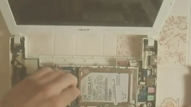 Разборка нетбука ACER Aspire One