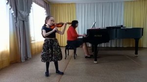 Ахметгалиева Амина, 3 кл, преп.Лондаренко Н.В., концертмейстер Воронова В.П.