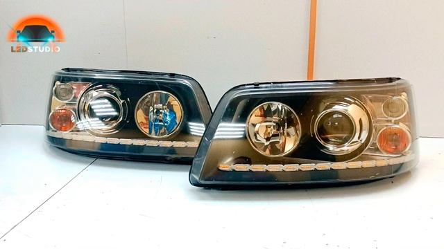 Volkswagen Transporter модернизация фар смотреть онлайн