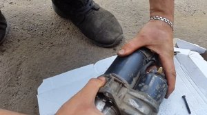 не срабатывает стартер, замена втягивающего реле стартера Valeo опель кадет C16NZ