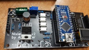 Часы на газоразрядных индикаторах ин-12, часы ГРИ