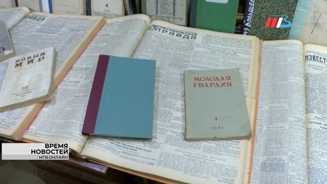Волгоградцам показали, как работает самое большое книгохранилище города-героя