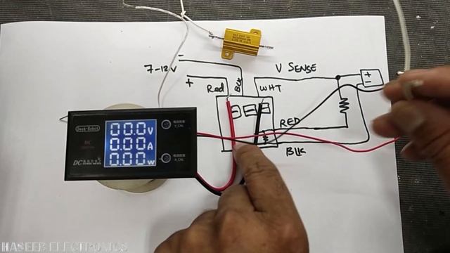 {589} Deek-Robot BL-02 100V DC 10A Volt Ampere Current Power meter