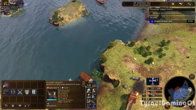 Age of Empires III: DE - Blood, Ice and Steel: Act I Blood - FINAL (Full Walkthrough/No Comments) смотреть онлайн