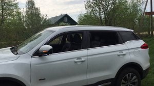 Geely Atlas / Джили Атлас автоматически поднимает все стекла !