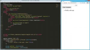 AngularJS : Create a ToDo App