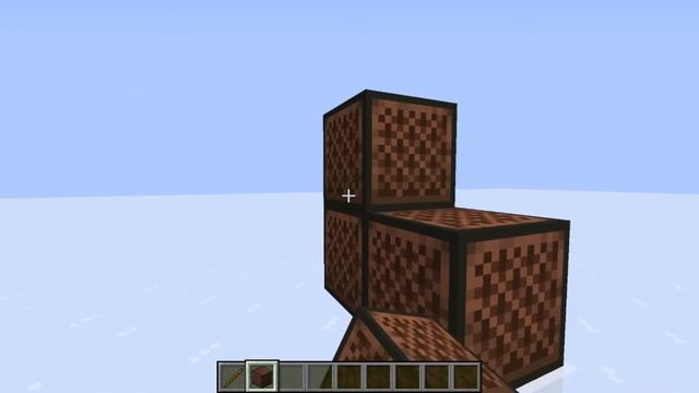 Как играть на нотных блоках Польскую корову в Minecraft!