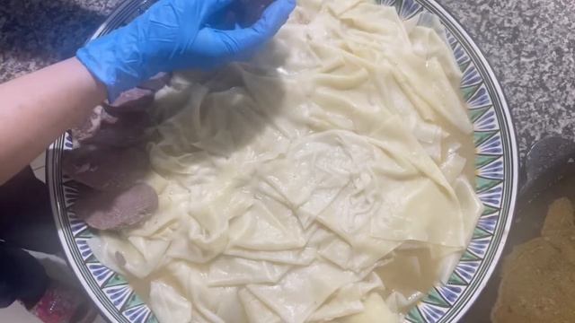 Настоящий вкусный Казахский бешбармак ￼ в мунисе Миллий таомлар